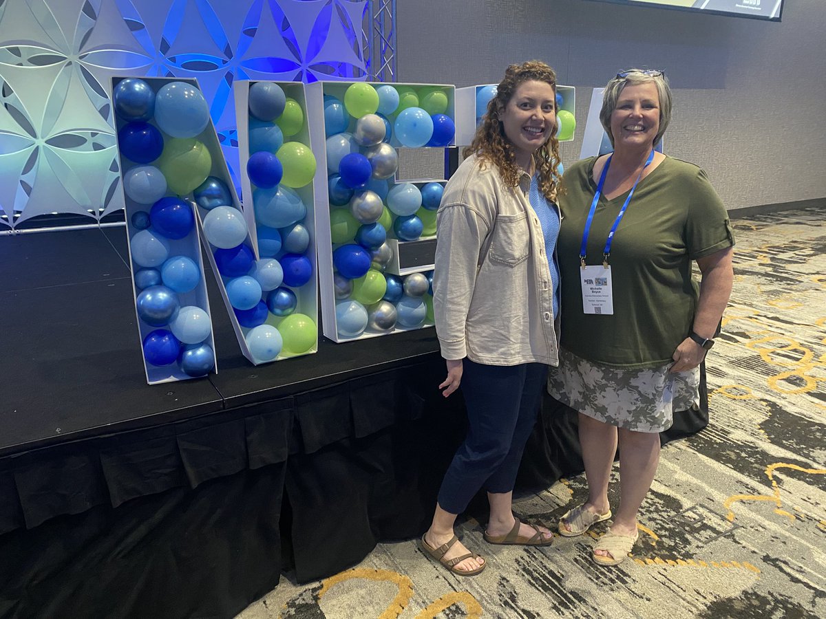 Michelle and I are having a blast at NETA!! <a href="/yourNETA/">NETA</a> <a href="/boycem3/">Michelle Boyce</a> <a href="/BellevueSchools/">Bellevue Public Schools</a>