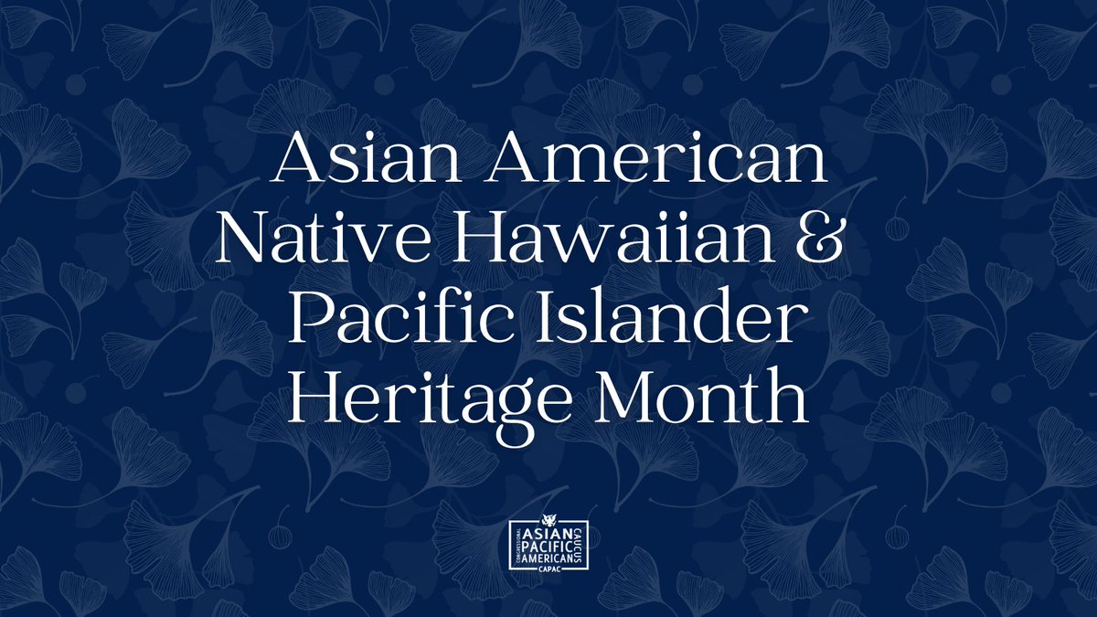 Happy Asian American, Native Hawaiian and Pacific Islander Heritage Month! This month, we recognize the contributions AANHPI communities have made to the history, culture and strength of our nation.

As Whip of the Congressional Asian Pacific American Caucus, I am proud to stand