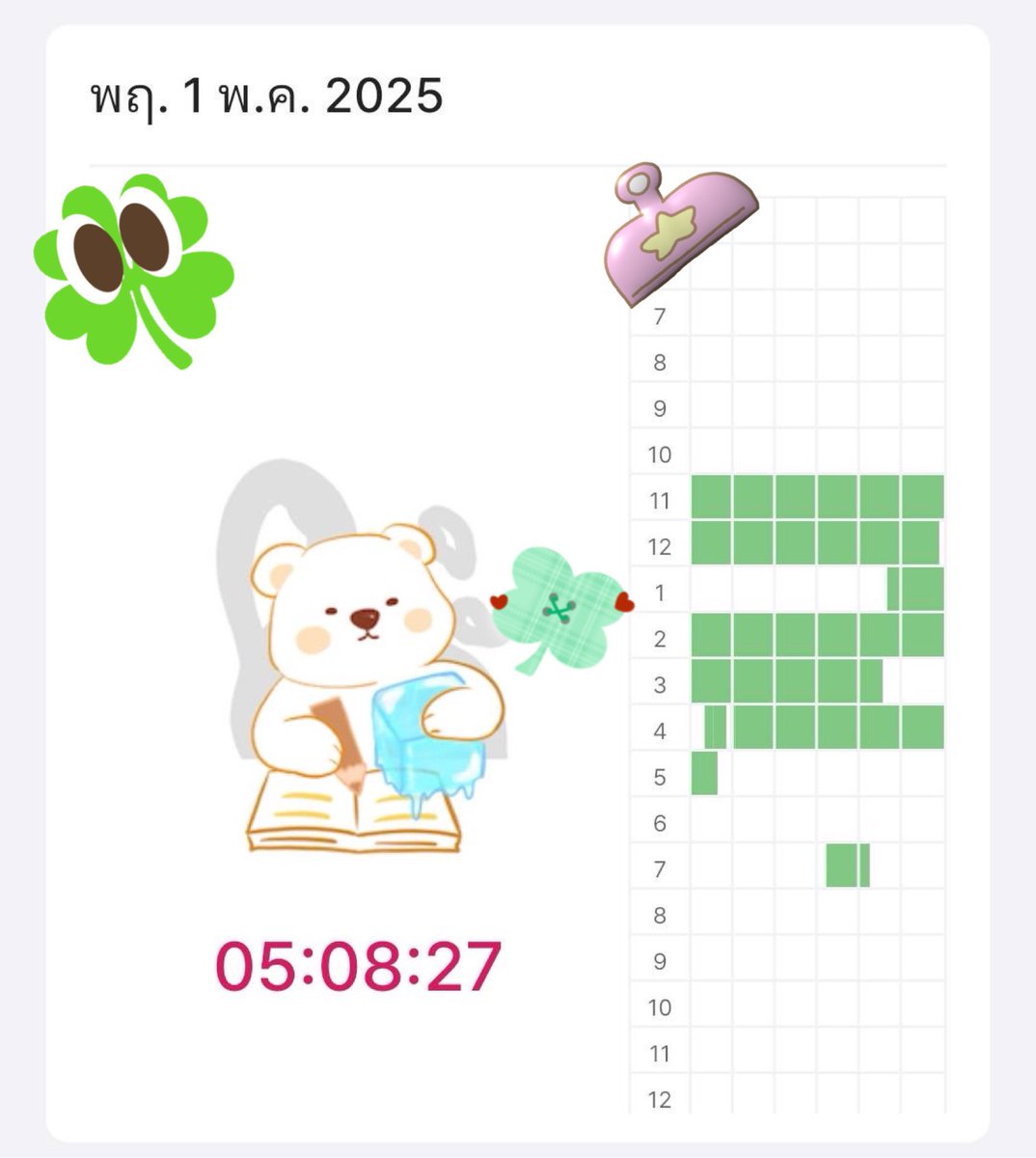 b4lackcat's tweet photo. 1 May 2025 

ꕤ . ݁₊ bio ꕤ. ݁₊  - วันนี้ลองเรียนสอวน.ชีวะกับครูฝ้าย ฟินมาก ก ก ก
เอนจ���ยมาก 🫧

 #study3lami #วันนี้dek71ทำอะไร https://t.co/is5G1Su0M3