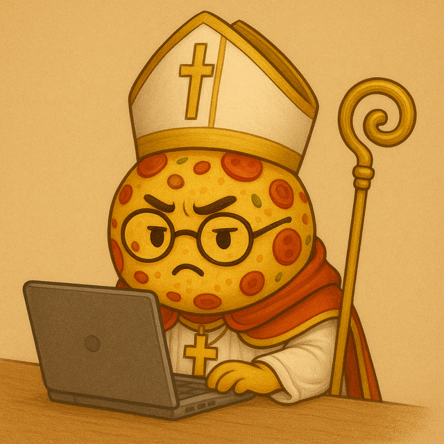 PizzaballaPope's tweet photo. @kucoincom Want to, but can't because we're always researching.  Research $PIZZABALLA #PIZZABALLA #PopePizzaballa https://t.co/HTXvbc9Ukw