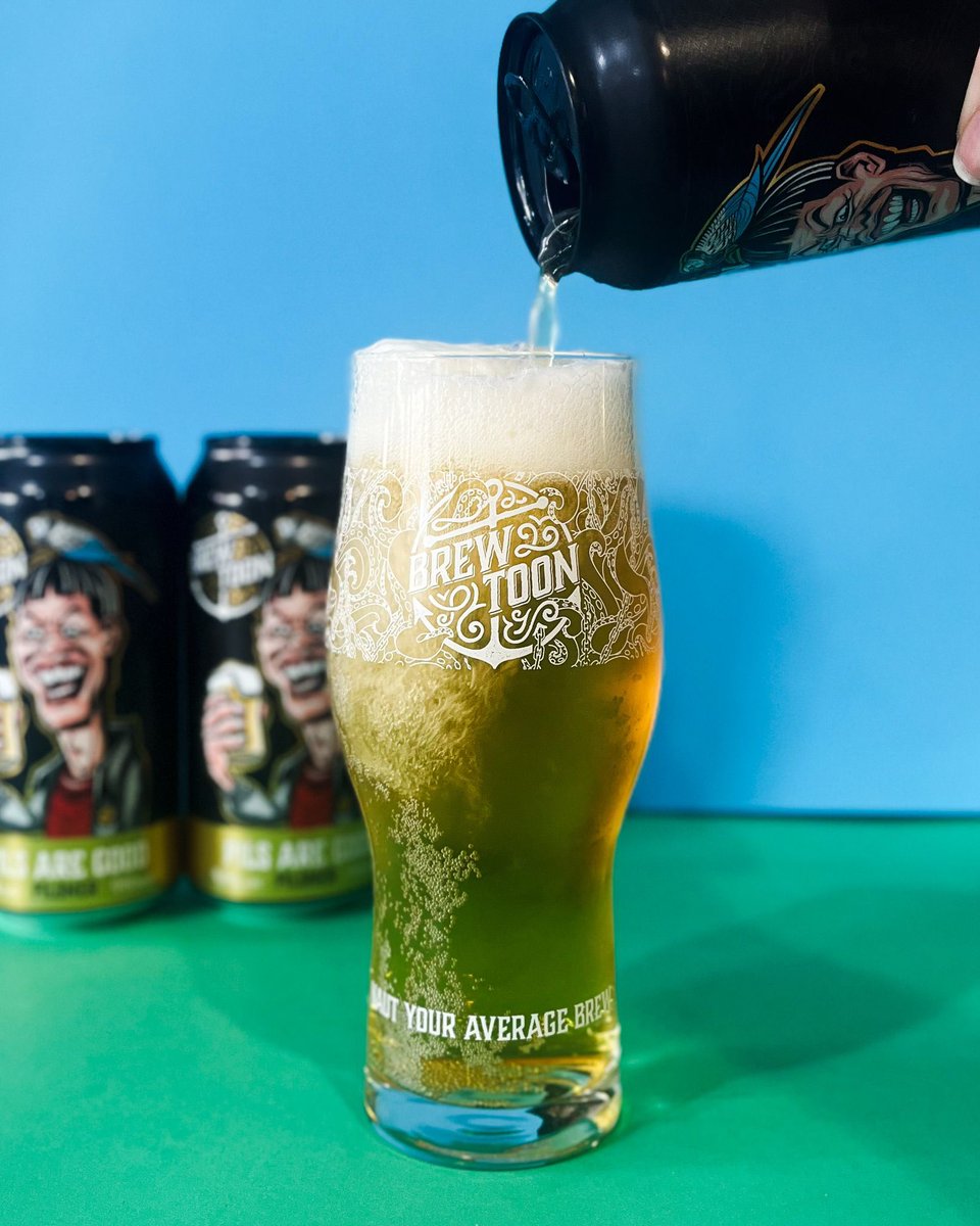 Pils! Pils are good! Pils are good!
Drink ‘em down. 🍻

Grab yours now! 👇 

brewtoon.com/item/416/BrewT…