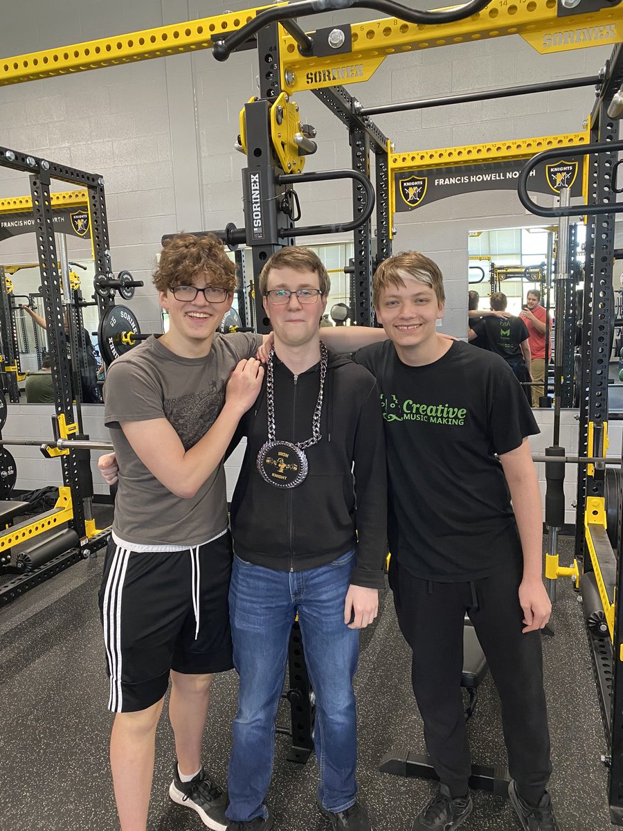 Your Iron Knight of the Week is Preston! Determined, Hard Working, and Diligent are just some words you could use to describe Preston. Always making Gains in the weight room and classroom! Congrats Preston!!!!