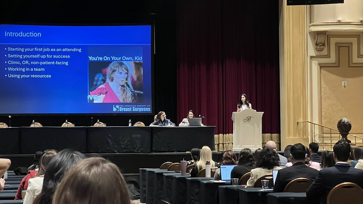 Laura Leonard, MD (@lauradleonard) on Twitter photo “You’re on your own, kid”- great tips for transitioning from fellow to faculty by <a href="/FedraFallahian/">Fedra Fallahian, MD</a> #ASBrS2025 “You’re on your own, kid”- great tips for transitioning from fellow to faculty by <a href="/FedraFallahian/">Fedra Fallahian, MD</a> #ASBrS2025