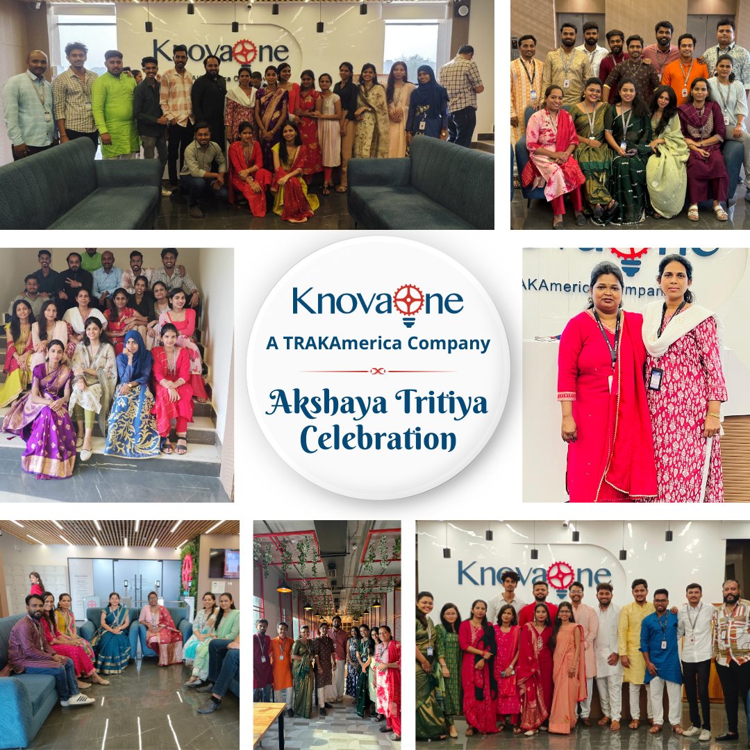 knovaone's tweet photo. Togetherness, tradition, and a thriving workplace culture — that’s how we marked Akshaya Tritiya at @knovaone ! #team https://t.co/fgRtLhm5Vx