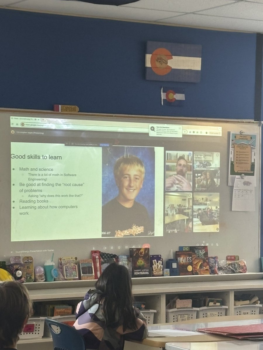 ErieElementary (@erieexcellence) on Twitter photo As they are finishing up their energy and sound unit, our 4th grade classes met virtually with a Sound Engineer, Topher (also known as Mrs. Appleâs son and Erie Elementary alumni) to learn how their learning is applied in the real world. #StVrainStorm <a href="/DPerfettiDeany/">Dina Perfetti-Deany</a> <a href="/SVVSDsupt/">Jackie Kapushion, Ed.D.</a> As they are finishing up their energy and sound unit, our 4th grade classes met virtually with a Sound Engineer, Topher (also known as Mrs. Appleâs son and Erie Elementary alumni) to learn how their learning is applied in the real world. #StVrainStorm <a href="/DPerfettiDeany/">Dina Perfetti-Deany</a> <a href="/SVVSDsupt/">Jackie Kapushion, Ed.D.</a>