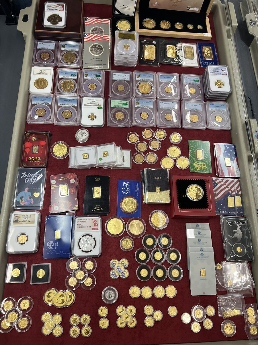 BullionBrother's tweet image. Come see us at the Denver Coin Expo today through Saturday! Table 114! #coinshow #goldbullion #coincollecting