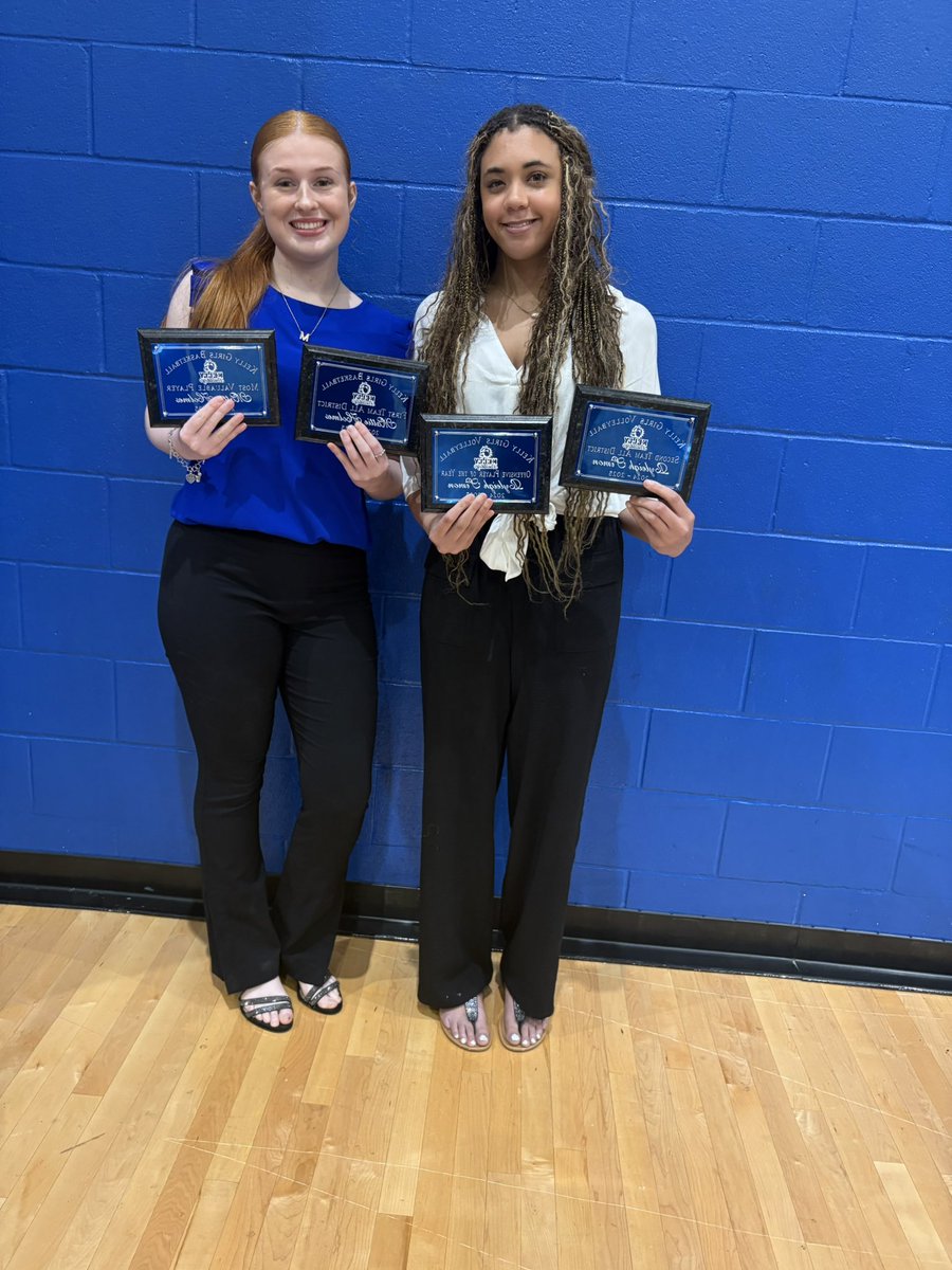 Athletic Banquet this week and got 1st team all district and mvp.