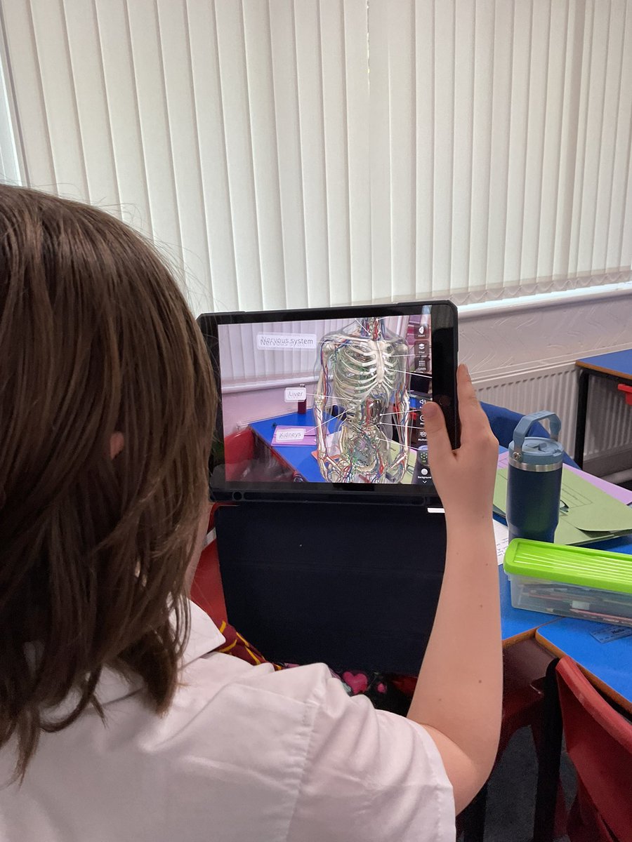 We loved developing our learning about the heart by delving deeper…. inside it using an AR heart app! We could see the heart beat and all the arteries and veins connecting our incredible circulatory system! #pdascience