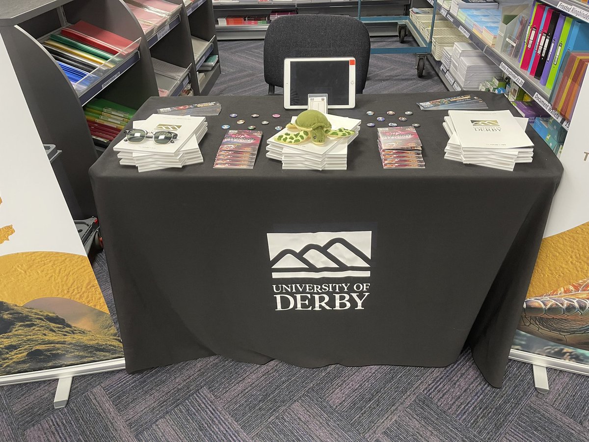 Arvin (@arvin_uod) on Twitter photo Another beautiful sunny day back on the road at <a href="/QESFC/">Queen Elizabeth SFC</a> ☀️
I can’t wait to speak with students about how <a href="/DerbyUni/">University of Derby</a> can be their next home, all while taking advantage of our expert teaching and state-of-the-art facilities 💫
#DerbyOutreach
#DerbyUni
#TheFutureIsYou Another beautiful sunny day back on the road at <a href="/QESFC/">Queen Elizabeth SFC</a> ☀️
I can’t wait to speak with students about how <a href="/DerbyUni/">University of Derby</a> can be their next home, all while taking advantage of our expert teaching and state-of-the-art facilities 💫
#DerbyOutreach
#DerbyUni
#TheFutureIsYou