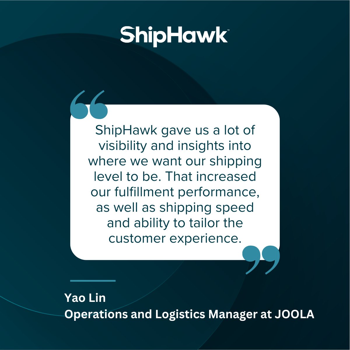 🏓 From 30 minutes to 30 seconds—JOOLA transformed their order processing speed with ShipHawk and NetSuite.

Read the full story to see how JOOLA optimized fulfillment across parcel and LTL: bit.ly/3GBbGqX