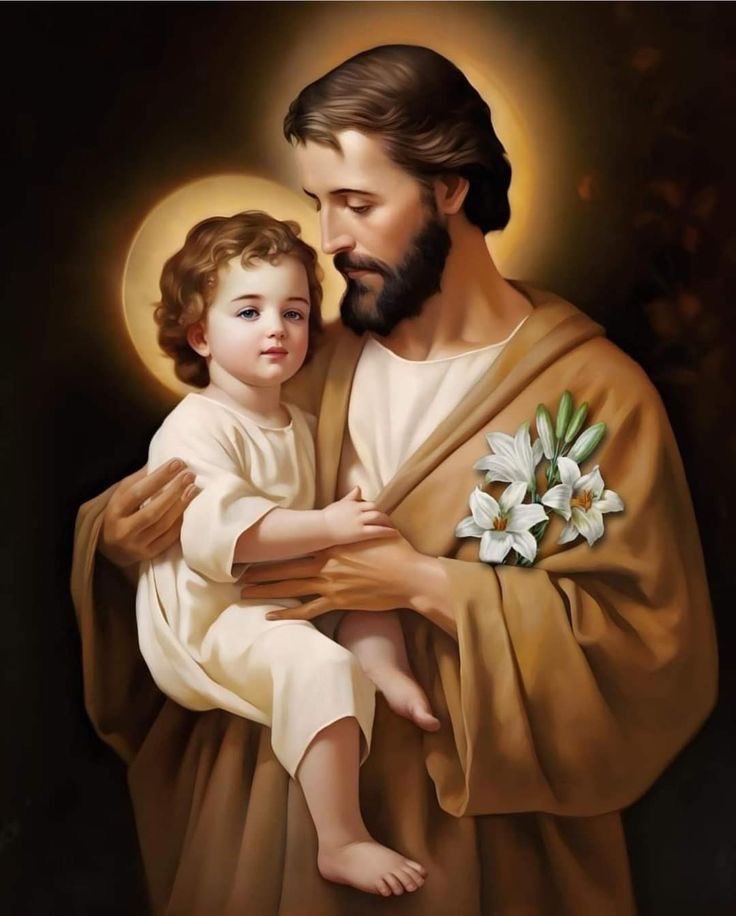 SkyVirginSon's tweet image. St. Joseph, guardian of Christ, fortify me against all malevolent spirits. Amen 🙏
