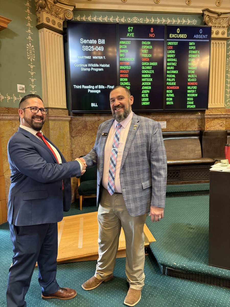 6 days left, and the last few have been successful!

SB-054 ➡️ Gov
HB-1186 ➡️ Senate
HB-1288 ➡️ Senate
SB-187 ➡️ Gov
SB-049 ➡️ Gov

#teammartinez #teamsoco #andanotherone