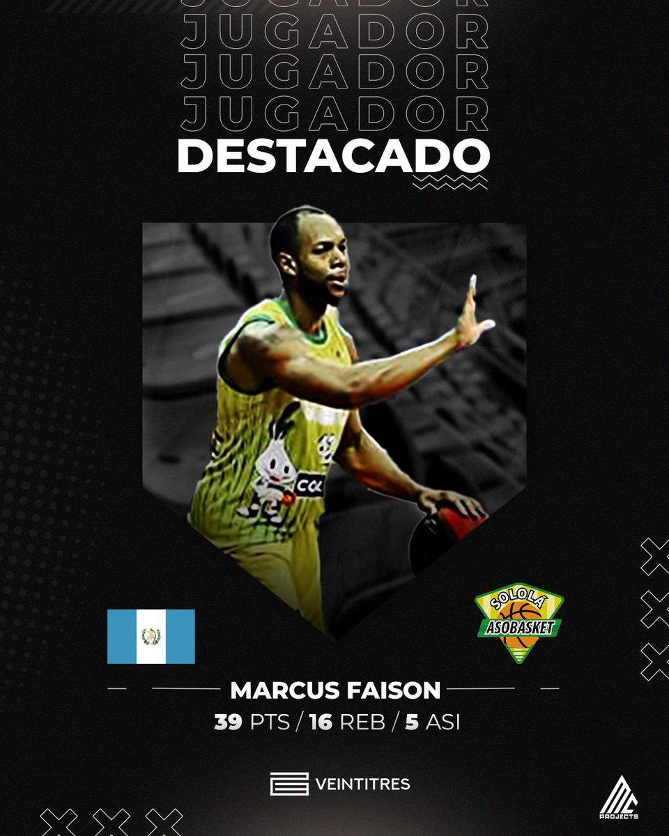 📍FNBG🏀🇬🇹

Solola 🆚 Patcity

👉🏼Marcus💪🏻

Season 2025