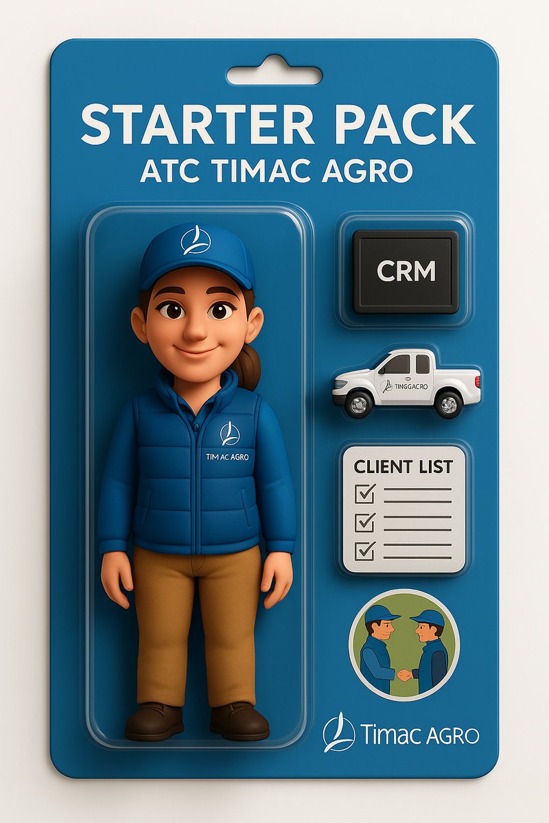 Starter Pack needed for a TIMAC AGRO. An ATC is a dedicated ag expert who provides personalized advice and innovative solutions to help farmers maximize their productivity and yield.   Reach out to an ATC today! 

#ATC #AgriculturalExpert #TimacAgro #FarmingSupport