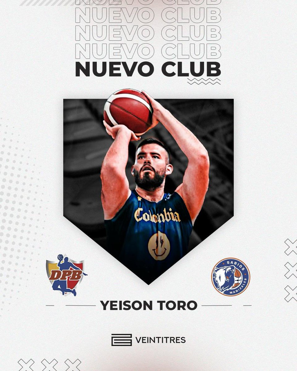 📍DPB🏀🇨🇴

Yeison Toro ✍🏻 firma con | signs with Sabios Baloncesto

Felicitaciones Yeison!!! 💪🏻