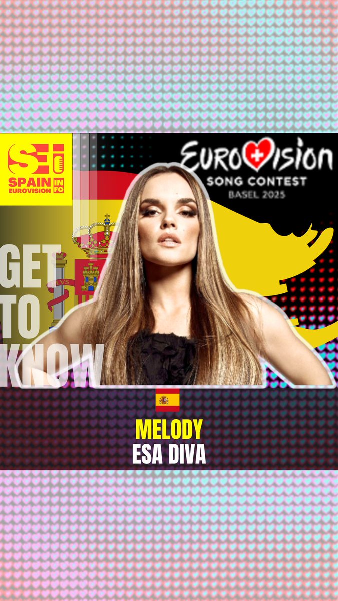 SpainEurovision's tweet photo. 🇪🇸 ESPAÑA: MELODY - ESA DIVA 🇪🇸
🇪🇸 ✨️🎙🥀🌹 👠🥀🌹🎙✨️ 🇪🇸
#Melody #EsaDiva #España #Spain #PrimeraSemifinal #FirstSemifinal #Eurovision #Basel #May #Mayo #Basilea #ESC #ESC2025
🔴 https://t.co/YnJU067mbB
🔴
https://t.co/BZeY4UQmlP https://t.co/pr406iRFll