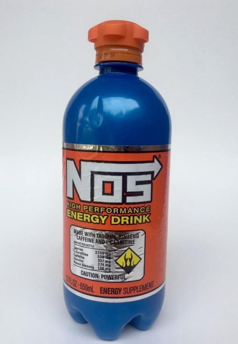 Ryegyver_msg's tweet photo. I miss when Nos Energy drinks looked like nitrous bottles…☹️@NosEnergyDrink https://t.co/OKsgcow7OU