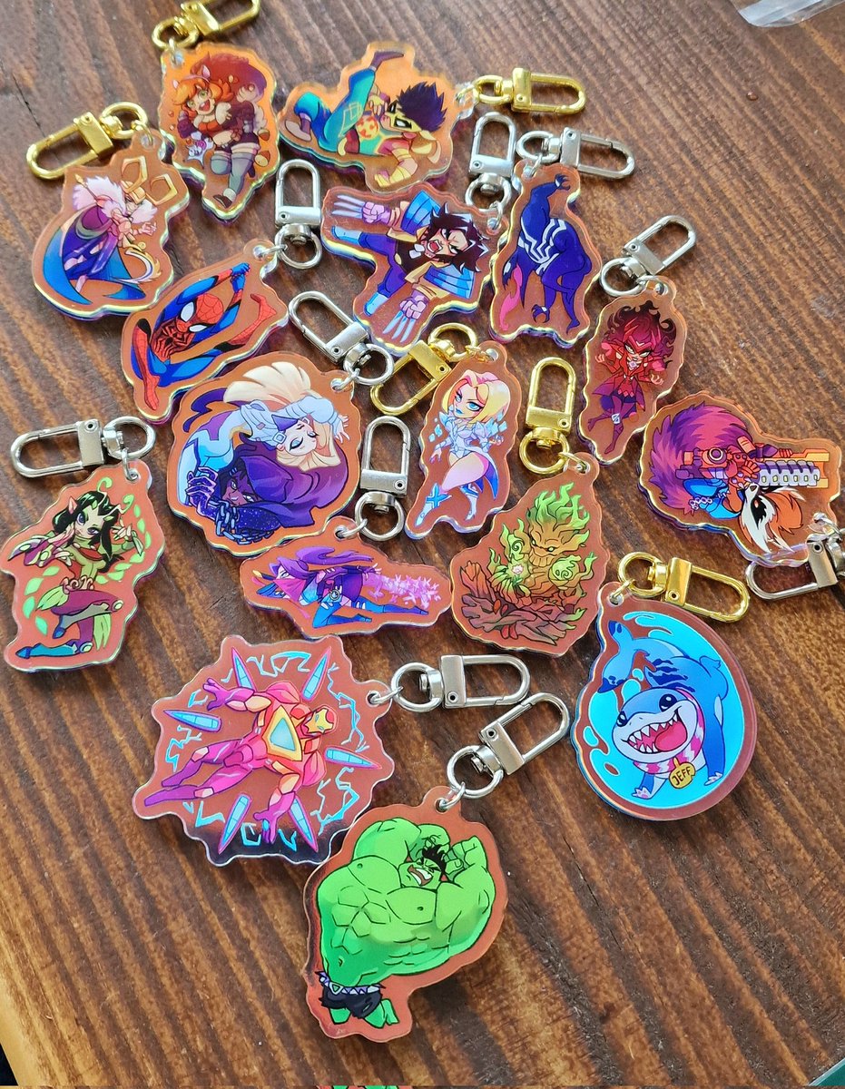 #MarvelRivals keychains are here. Very limited quantity for now.
Which character would you like to see?