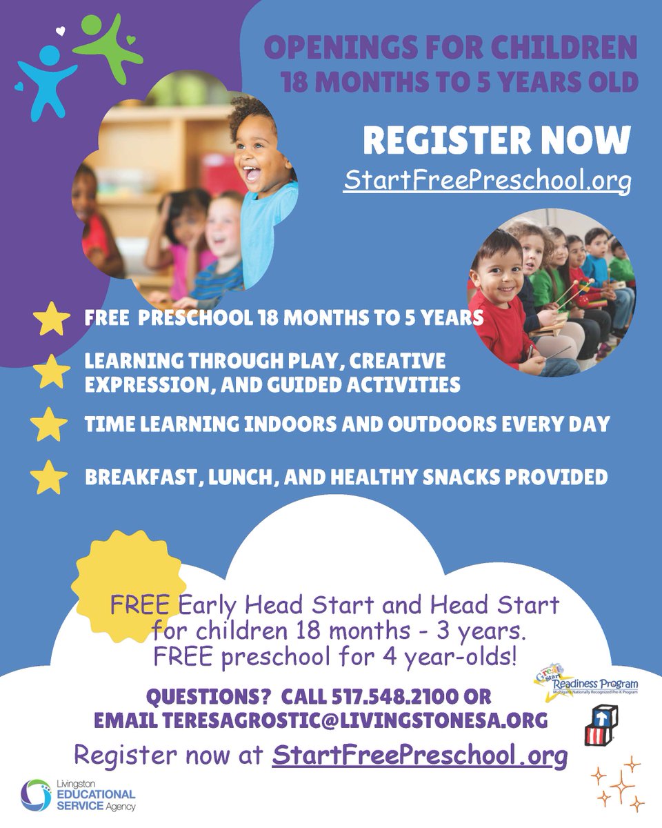 Livingston ESA Head Start and GSRP (@livcopreschool) on Twitter photo 