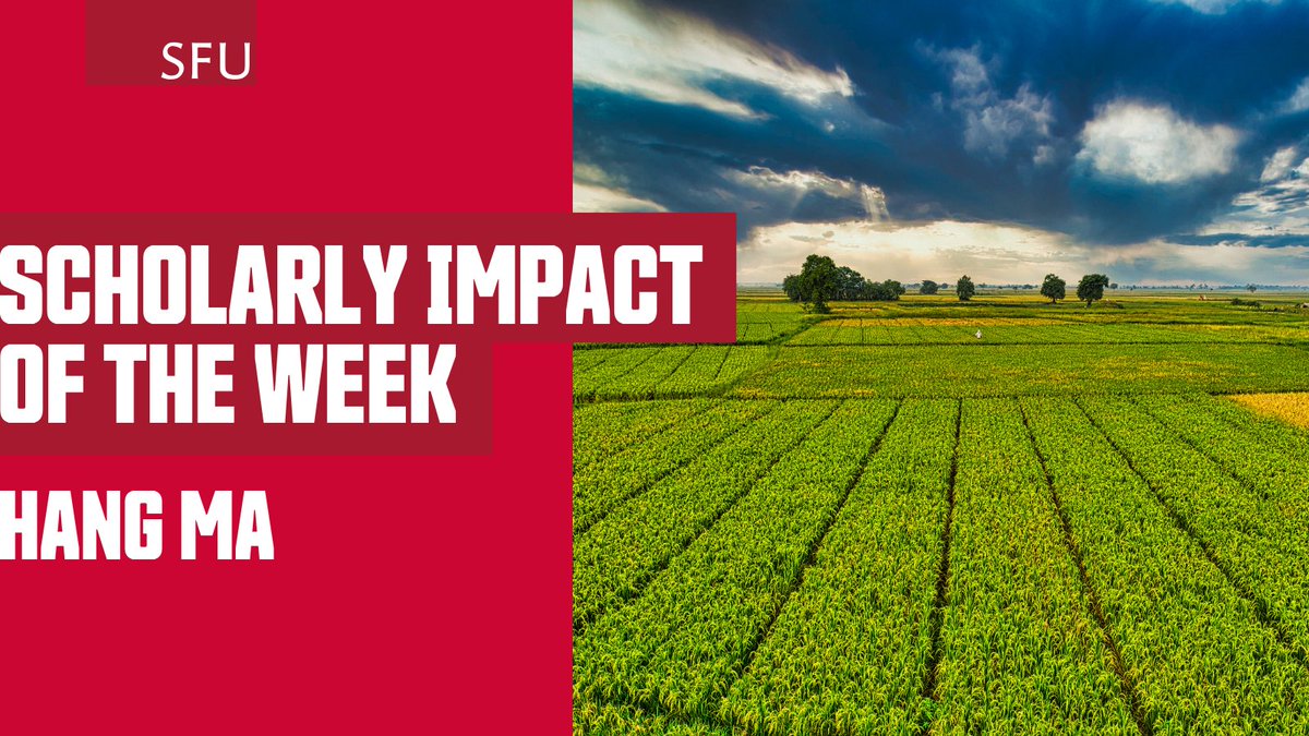 SFU Research (@sfuresearch) on Twitter photo Whatâs faster than one robot? A whole team working in sync. <a href="/SFU_CompSci/">SFU School of Computing Science</a> prof Hang Ma is advancing multi-robot technology to cut task time by up to 35.7%. Big news for farming, forest fire prevention & beyond. Read more: ow.ly/TSFZ50VLsWF
<a href="/FAS_SFU/">SFU Applied Sciences</a> <a href="/SFU/">Simon Fraser University</a> Whatâs faster than one robot? A whole team working in sync. <a href="/SFU_CompSci/">SFU School of Computing Science</a> prof Hang Ma is advancing multi-robot technology to cut task time by up to 35.7%. Big news for farming, forest fire prevention & beyond. Read more: ow.ly/TSFZ50VLsWF
<a href="/FAS_SFU/">SFU Applied Sciences</a> <a href="/SFU/">Simon Fraser University</a>