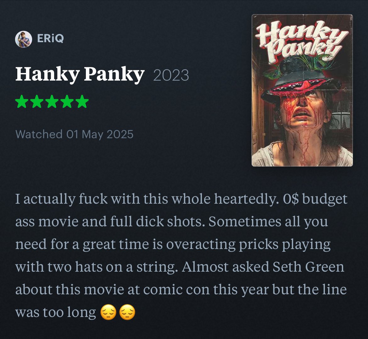 ERiQ f***s with this movie wholeheartedly and you can too