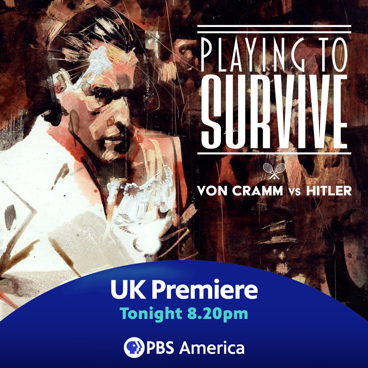 Don't Miss - Playing to Survive: Von Cramm vs Hitler
UK Premiere | Tonight, 8.20pm

Tennis star von Cramm defied Nazis, faced prison, war, and prejudice. A true hero; discover his story.