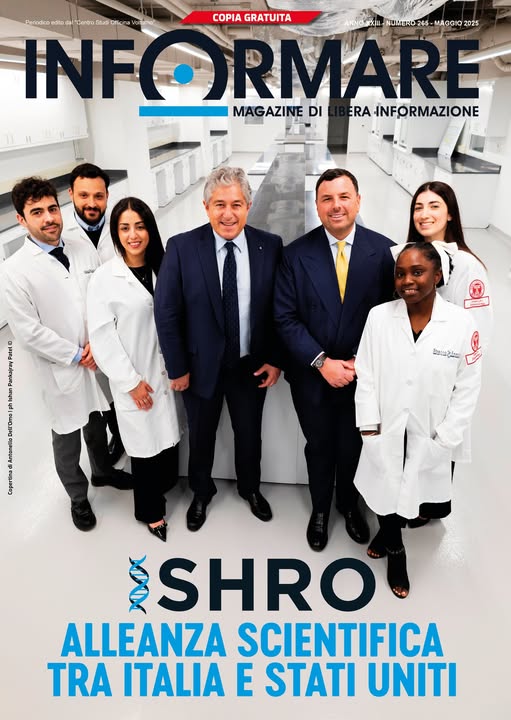 What a milestone! We're proud to be on the cover of Magazine Informare, a leading Italian newsmagazine. The editorial team has dedicated not only the front page but also a 6-page special report to our work at SHRO.
👉 Take a moment to explore the issue.
informareonline.com/copertina-la-r…