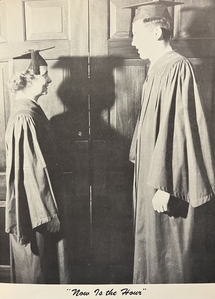 It’s time for another #ThrowbackThursday from Echoes 1955!

“Now is the hour.” Commencement is only a few days away, and we are ready to welcome a new group of seniors into our beloved Alumni community! 

Read more about 2025 Commencement:
anderson.edu/commencement/