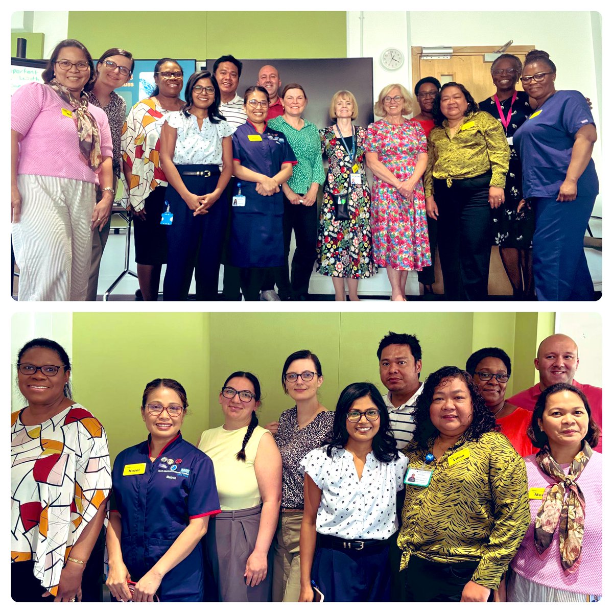 Vilma Ribao (@vilma_ribao07) on Twitter photo A very productive & inspiring session about โBraving Leadership.โ Thank you to our amazing lecturer <a href="/katharinegale/">Katharine Gale (She/Her)</a>.
We really enjoyed today <a href="/HazelManzano3/">Hazel Manzano</a>
A bonus visit from our supportive CEO <a href="/nosuji01/">Nnenna Osuji</a> ADoN <a href="/datt_colette/">Colette Datt ๐๐MBE RGN RNC BSC MSC</a> <a href="/westwood_greta/">Prof Greta Westwood CBE PhD Registered Nurse</a>
<a href="/RoyalFreeNHS/">Royal Free London</a>
#Leaders A very productive & inspiring session about โBraving Leadership.โ Thank you to our amazing lecturer <a href="/katharinegale/">Katharine Gale (She/Her)</a>.
We really enjoyed today <a href="/HazelManzano3/">Hazel Manzano</a>
A bonus visit from our supportive CEO <a href="/nosuji01/">Nnenna Osuji</a> ADoN <a href="/datt_colette/">Colette Datt ๐๐MBE RGN RNC BSC MSC</a> <a href="/westwood_greta/">Prof Greta Westwood CBE PhD Registered Nurse</a>
<a href="/RoyalFreeNHS/">Royal Free London</a>
#Leaders