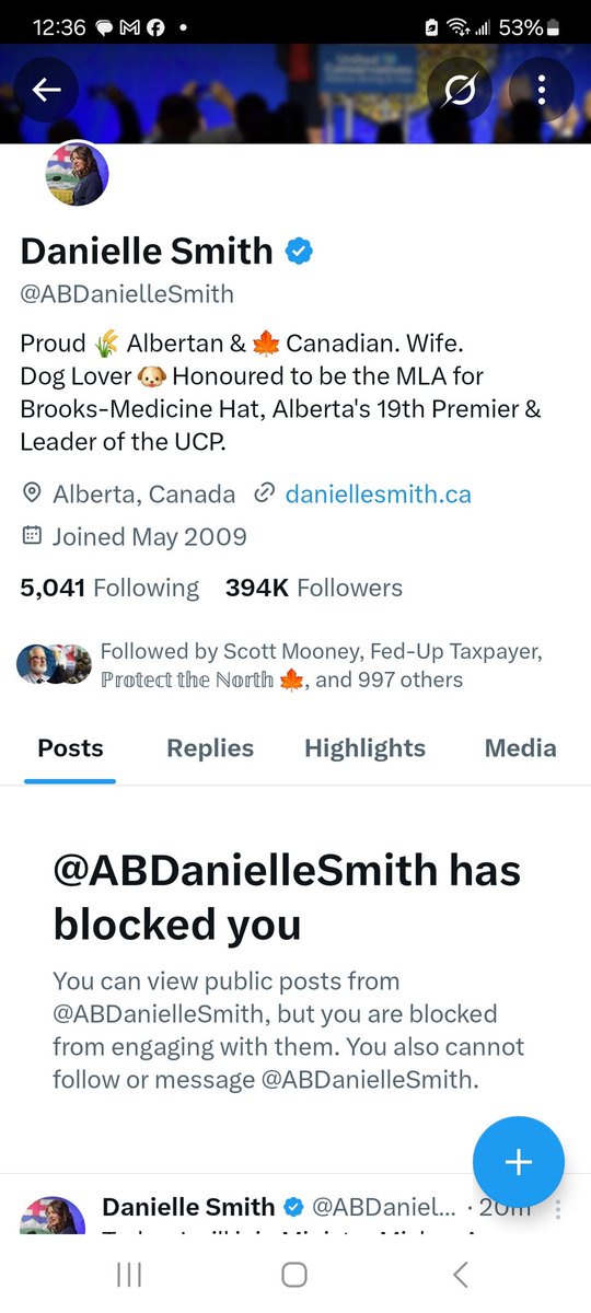 We were once best buds, but now best blocked.
Ooh Danielle hiding from scruitiny is seldom a solution.