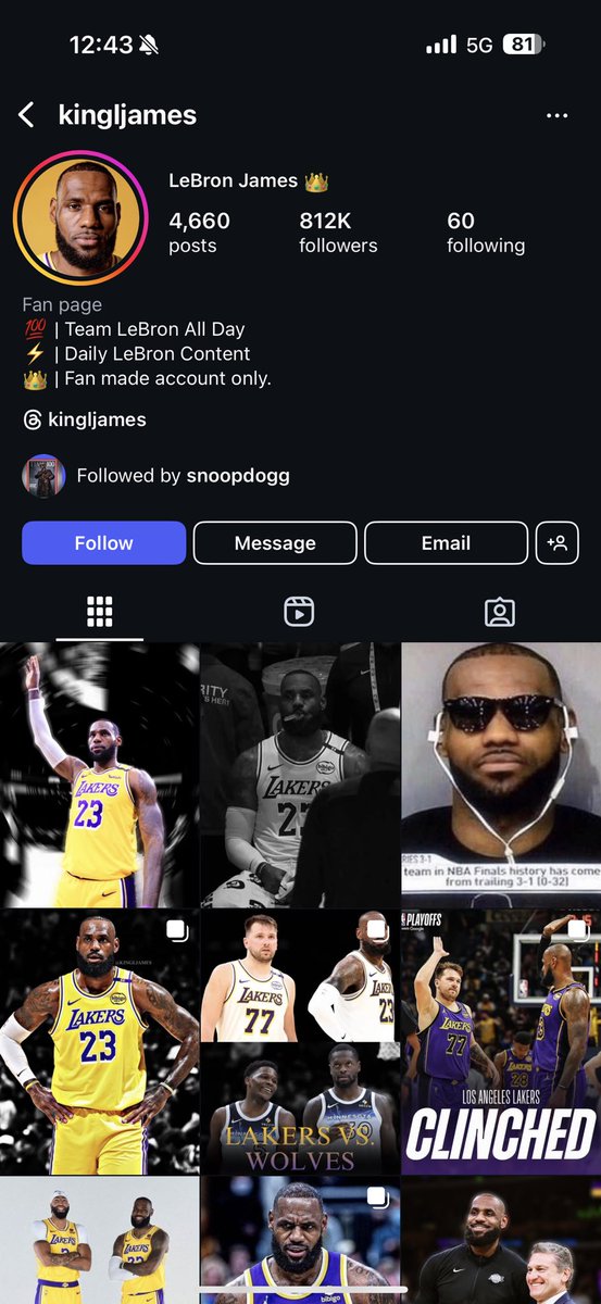 ghartley18's tweet photo. @HoopMixOnly Kingjames is a Fanmade account. https://t.co/tyq5JPFtE7