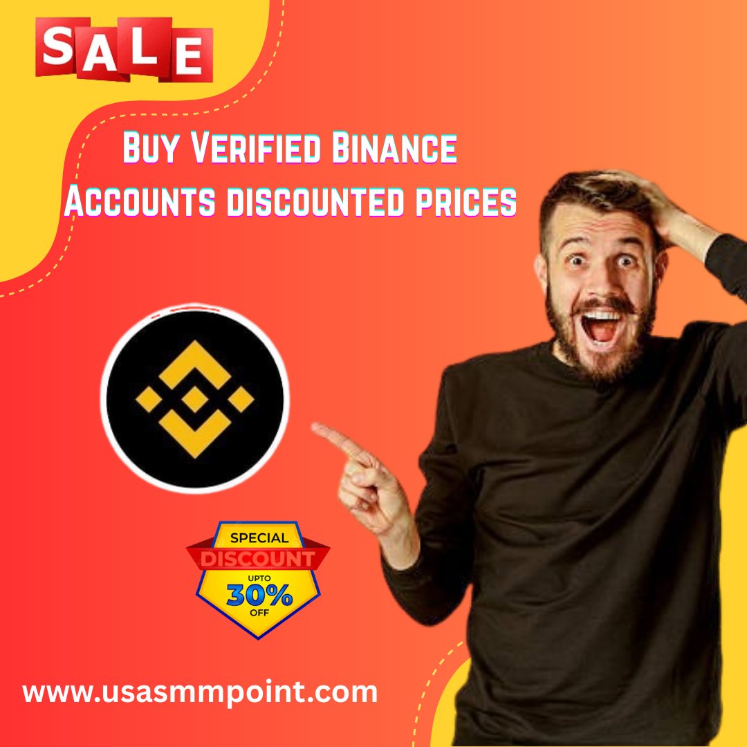 Buy Verified Binance Accounts Discounted prices

#buyverifiedbinanceaccounts #binance #bitcoin #cryptocurrency #litecoin #crypto #money #bitcoincash #marketing #ethereum #blockchain #btc 

Web link: usasmmpoint.com/product/buy-ve…