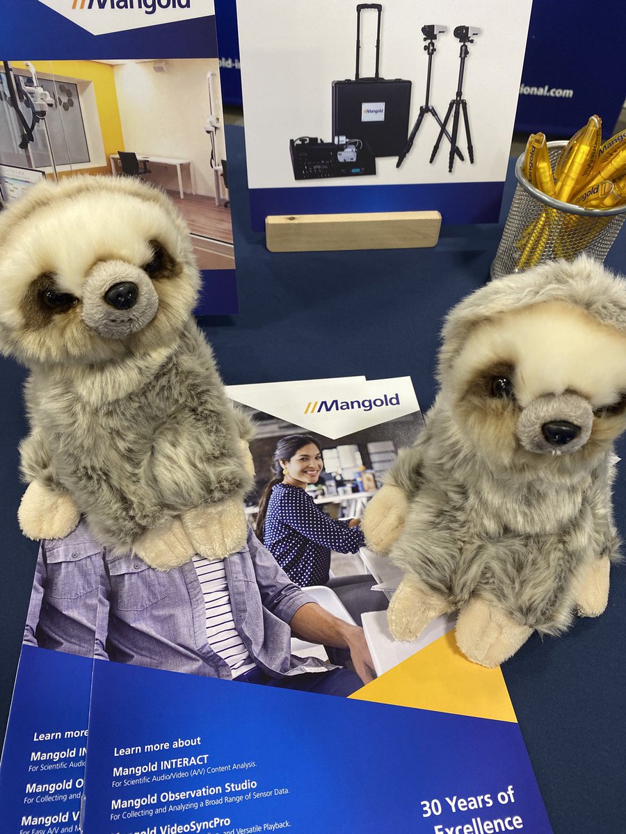 MangoldInt's tweet image. Have you already seen our cute new animals at the Mangold booth at #SRCD2025?

Come to the Mangold booth in the exhibition area.

@SRCDtweets 

#videocoding #behavior #observation