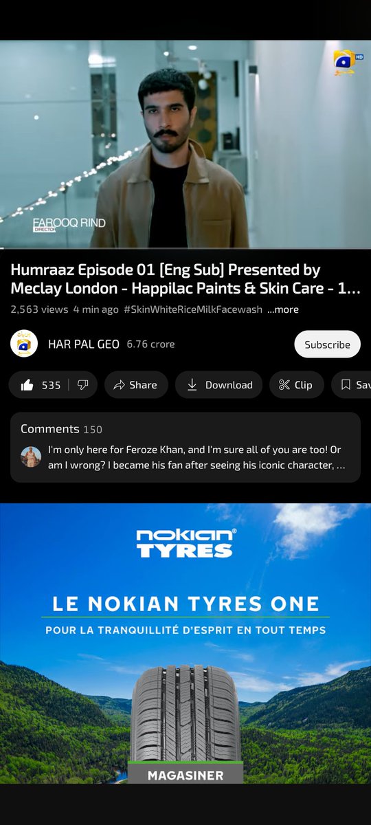 _AarfaSadaf's tweet image. VPN h to mumkin h 🥰 #Ferozekhan #Humraaz