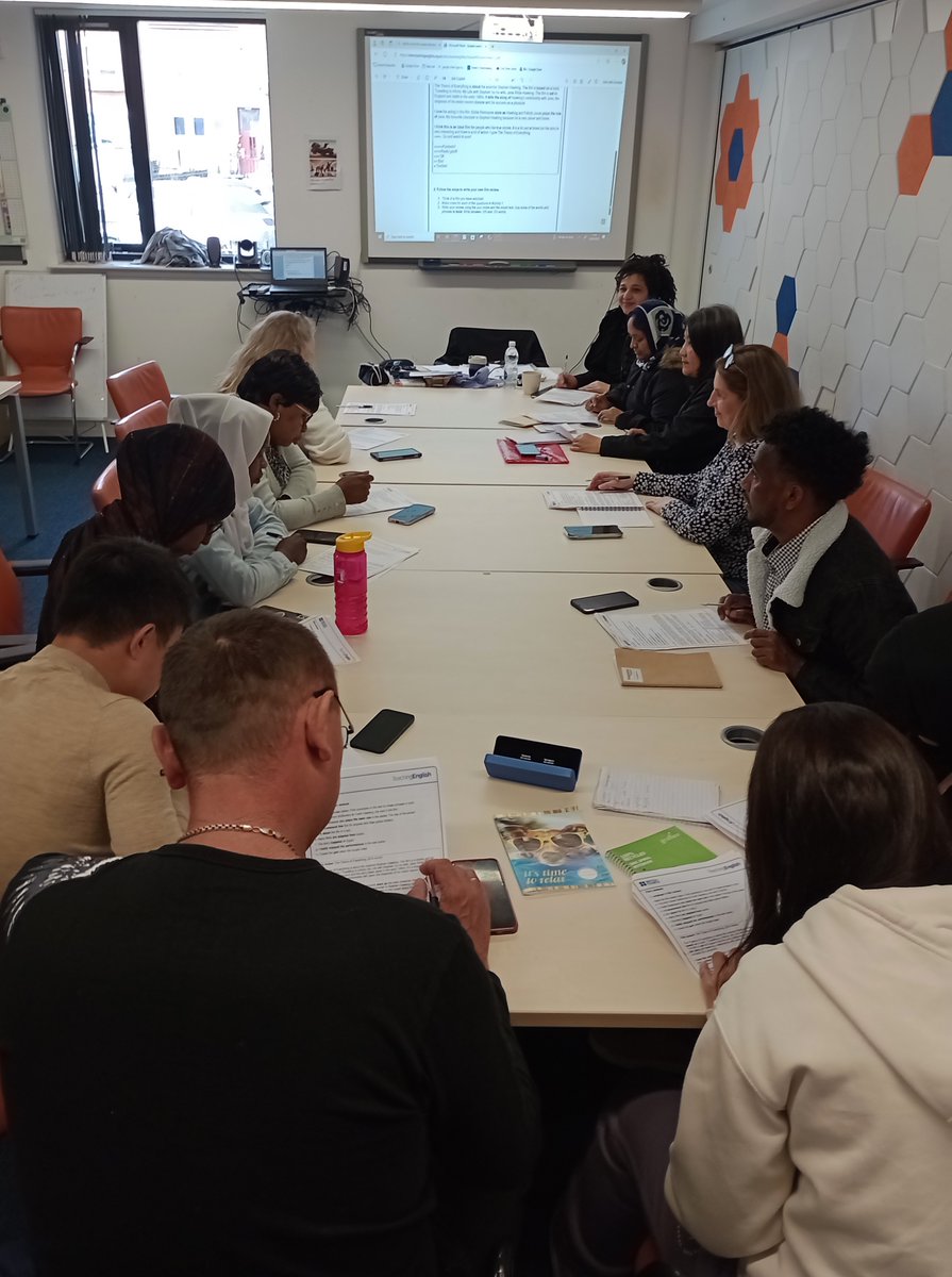 ✨Recently, during our ESOL classes, around 50 learners received support with their college ESOL applications! 
We’re proud to help open doors to new opportunities through language and education😊