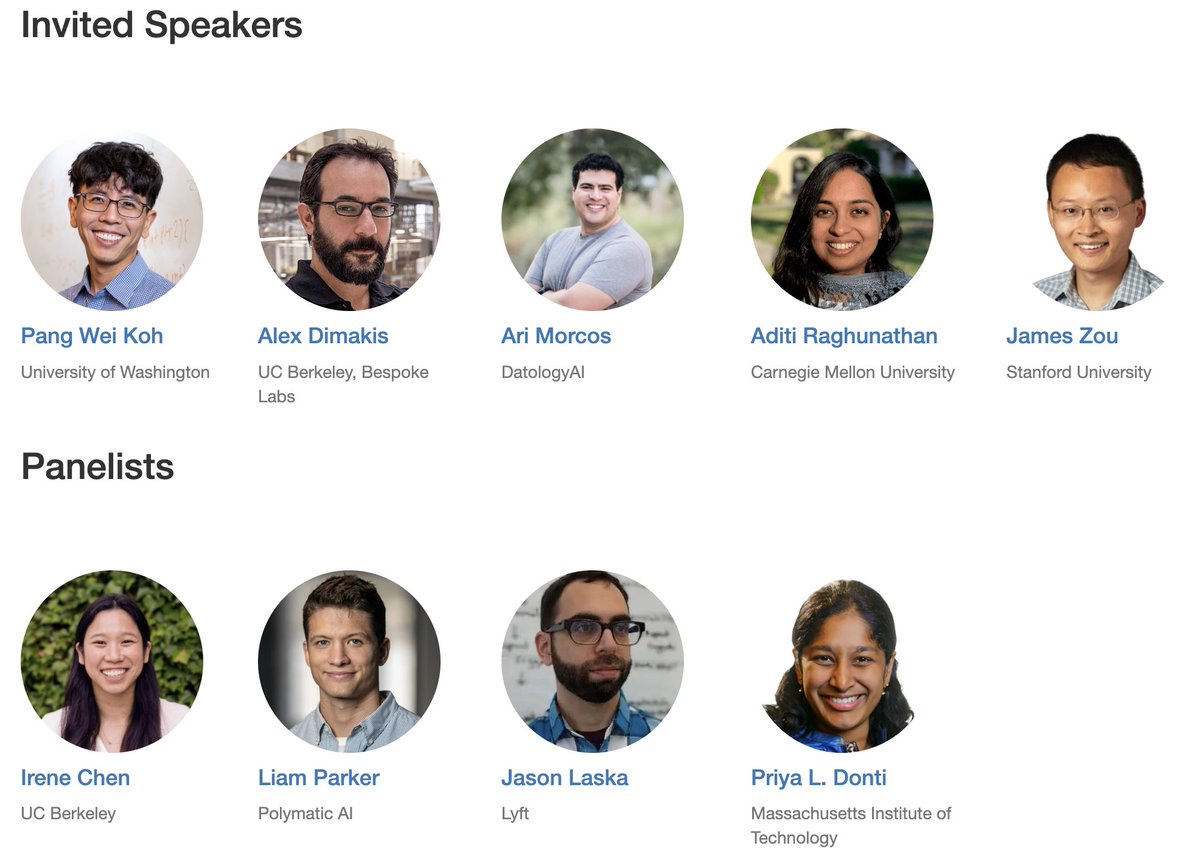📢 Announcing our data-centric workshop at ICML 2025 on unifying data curation frameworks across domains!

📅 Deadline: May 24, AoE
🔗 Website: dataworldicml2025.github.io

We have an amazing lineup of speakers + panelists from various institutions and application areas.