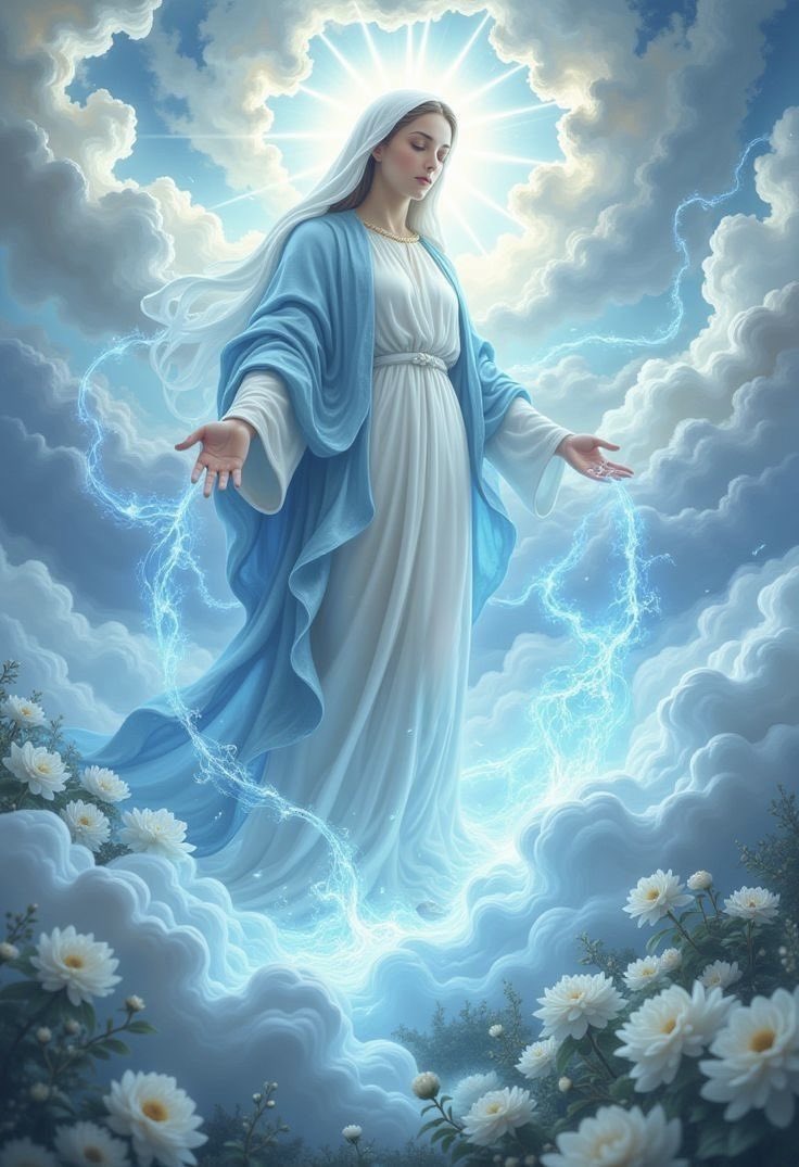 DANTE_eloficial's tweet image. María es Reina del Cielo porque Jesús es el Rey.
