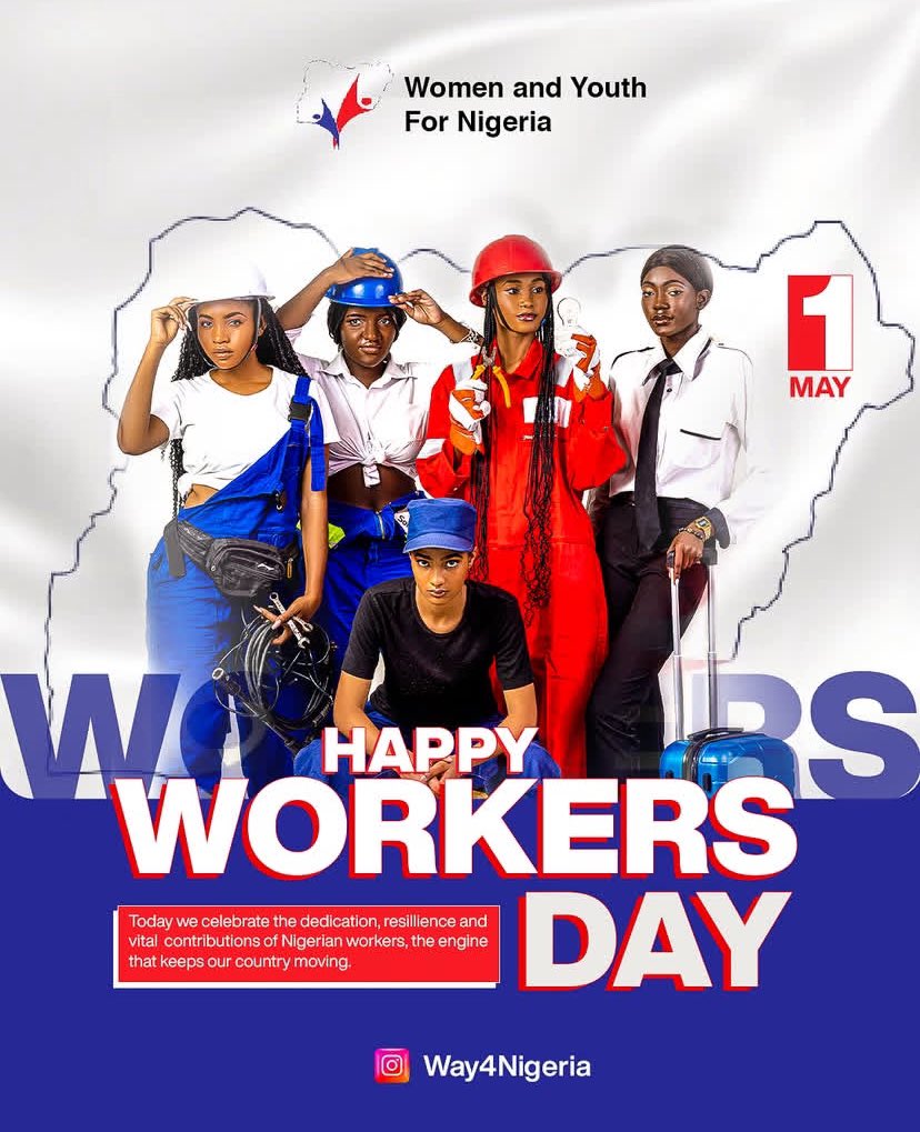 Today, we celebrate the dedication, resilience, and essential contributions of Nigerian workers, the force that drives our nation forward. 

We believe that empowered minds lead to empowered societies. Let us commit to building a future of truth, participation, and equity.