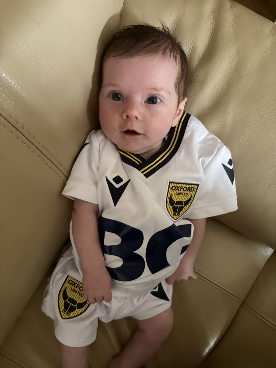 guycalledsam's tweet image. Introducing @OUFCOfficial newest fan #oufc