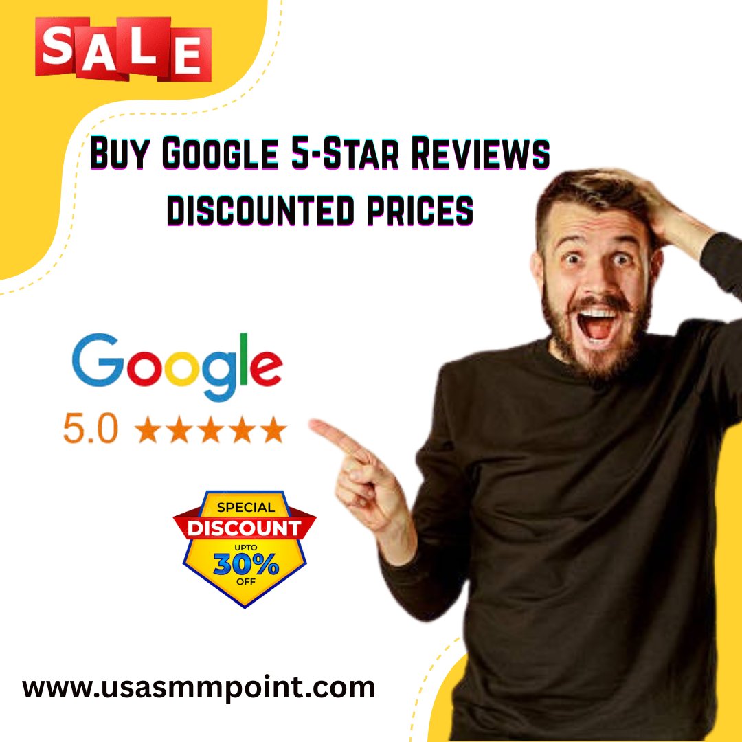 Buy Google 5-Star Reviews Discounted prices

#fivestarreview #review #fivestars #testimonial #reviews #fivestar #customerreview #starreview #happycustomer #realestate #customerservice 
#googlereview #smallbusiness #clientreview #googlereviews 

Web link: usasmmpoint.com/product/buy-go…