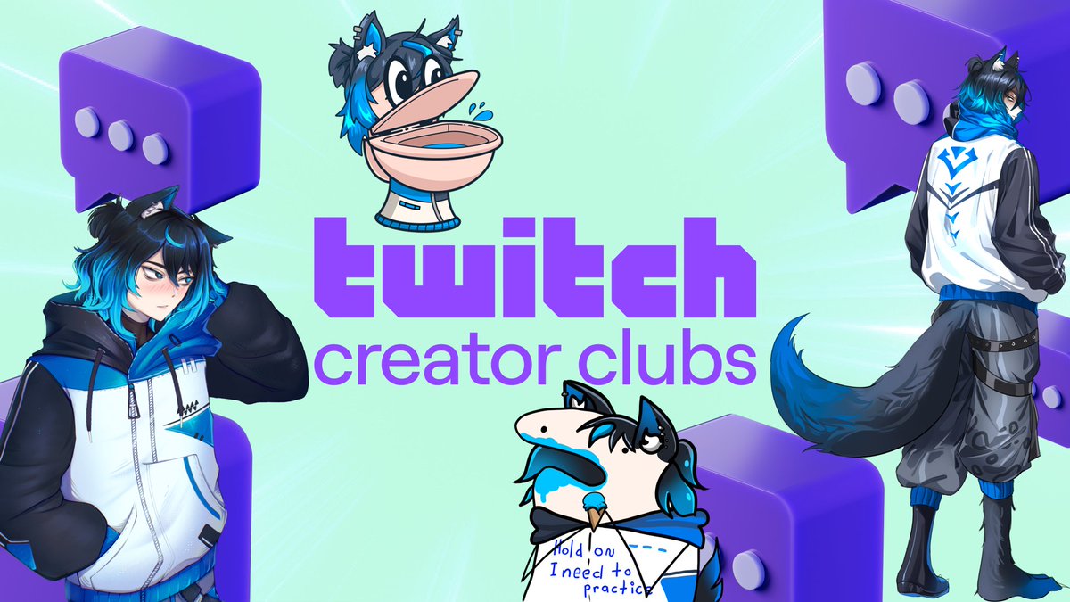 GUYS GUYS GUYS!!

WE MADE IT! WE GOT INTO TWITCH'S VTUBER CREATOR CLUB AS A PNGTUBER!!

I couldn't have done it without you all, thank you so much for all of the support! 

💙⚡️⛓️🖤