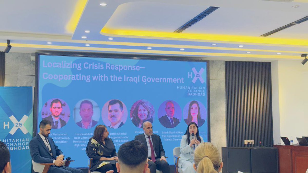 albazi_ihsan's tweet photo. SSDF proudly participated in the #HXConference held in #Baghdad, #Iraq which brought together youth leaders, local organizations, government representatives, and international stakeholders under the theme: “From Crisis to Opportunity – Youth and Local Leaders Shaping the Future.” https://t.co/UvQCFpLbDu