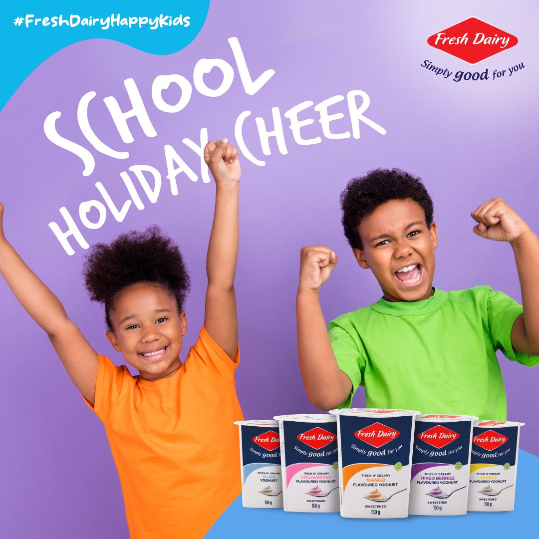 👌It’s holiday season and the little ones need all the time to relax from the busy school schedules.

For #FreshDairy flavoured yoghurt deliveries, call 0800 100 020/21 or WhatsApp 0715 744 664.

#freshdairyhappykids😄😄😄😄