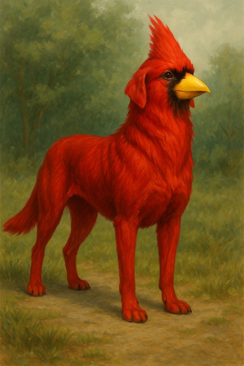 SkipFletcher's tweet photo. @JomboyMedia @TalkinJake @trevorplouffe Which image of a "Card-dog" do you like better: https://t.co/4yHiiJ01NW