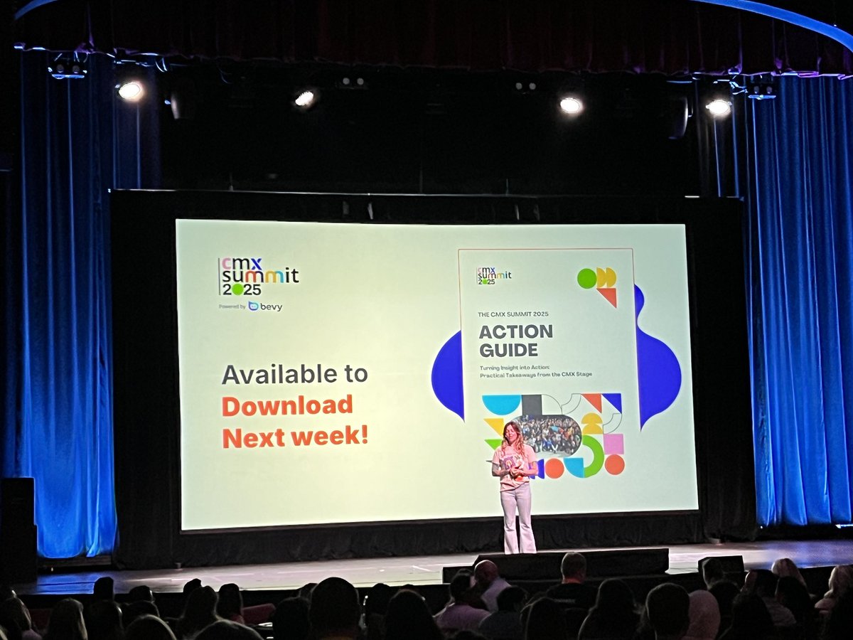 Michael Kimathi(MK™) (@m_k_global) on Twitter photo Super excited to kick of #CMX2025 with a great energy and insights from industry experts on community building within organizations. This year, the spotlight is on actionable strategies (what you already know).
Featuring <a href="/iambethmcintyre/">Beth McIntyre</a> <a href="/jonobacon/">Jono Bacon</a> , and renowned MC Super excited to kick of #CMX2025 with a great energy and insights from industry experts on community building within organizations. This year, the spotlight is on actionable strategies (what you already know).
Featuring <a href="/iambethmcintyre/">Beth McIntyre</a> <a href="/jonobacon/">Jono Bacon</a> , and renowned MC