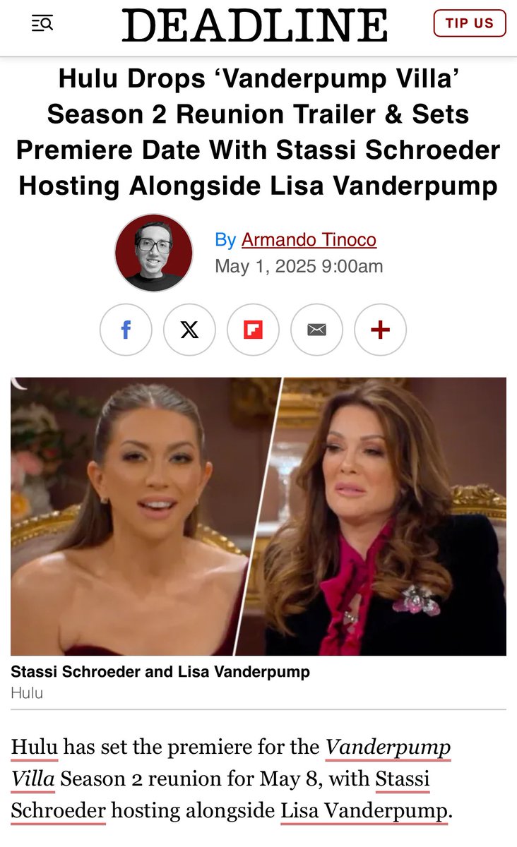 #VanderpumpVilla Reunion Loading