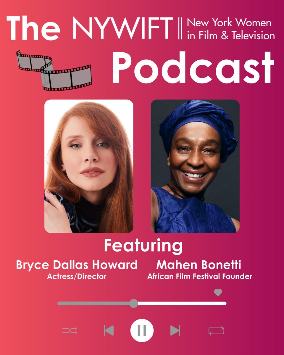 NY Women in Film & TV (@nywift) on Twitter photo This week on The <a href="/NYWIFT/">NY Women in Film & TV</a> Podcast, we’re enchanted by interviews with #PetsDocumentary directed by <a href="/BryceDHoward/">Bryce Dallas Howard</a> and inspired by African Film Festival Founder and Programmer Mahen Bonetti! 🎥🎟️⭐
🎧 Listen here: bit.ly/44likM0 This week on The <a href="/NYWIFT/">NY Women in Film & TV</a> Podcast, we’re enchanted by interviews with #PetsDocumentary directed by <a href="/BryceDHoward/">Bryce Dallas Howard</a> and inspired by African Film Festival Founder and Programmer Mahen Bonetti! 🎥🎟️⭐
🎧 Listen here: bit.ly/44likM0
