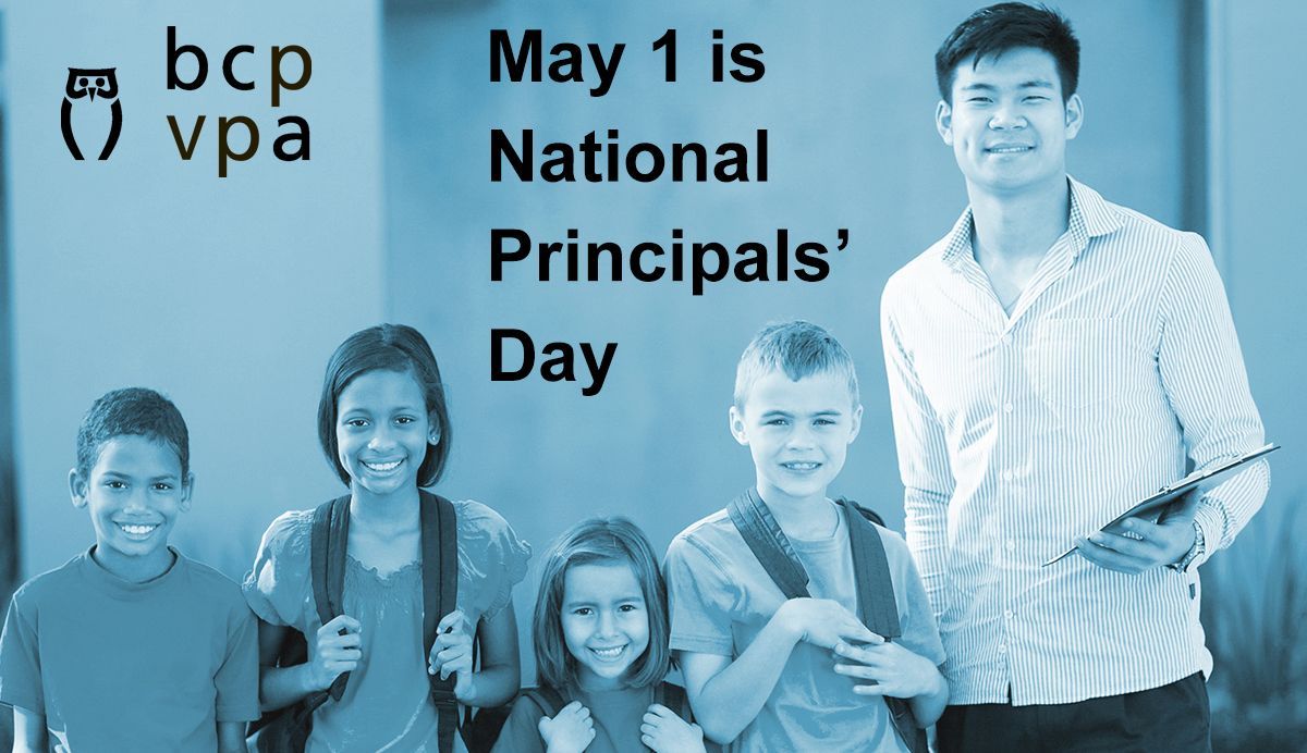May 1 is National Principals' Day! Say thank you to the school and district K-12 Principals and Vice-Principals who are dedicated to creating exceptional learning environments for our children and youth. These leaders love what they do!