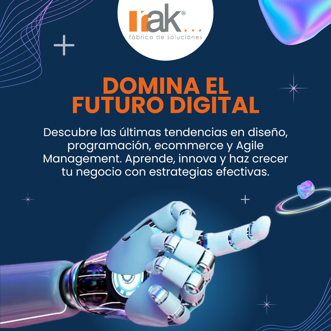 fabricarak's tweet photo. El mundo digital avanza rápido, y estar al día es clave. Explora tendencias en diseño, programación, ecommerce y Agile Management para optimizar procesos, mejorar experiencias y escalar tu negocio con estrategias innovadoras y eficientes.
#TransformaciónDigital #Innovación https://t.co/LEXBKFj0JZ