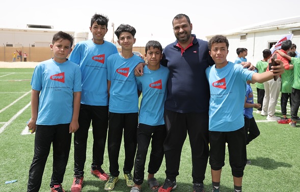 worldtaekwondo's tweet image. 3rd Hope and Dreams Sports Festival-during our visit to Azraq Refugee Camp!

Find more content here bit.ly/4d0K5eT

#WorldTaekwondo #Taekwondo
#Baseball5 #Badminton #Basketball
#Handball #Weightlifting
#TaekwondoHumanitarianFoundation #THF
@fisu @thfaid @WBSC @bwfmedia